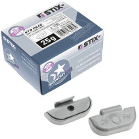 Schlaggewicht Stahl FE/S Grau 25g (100 Stück)