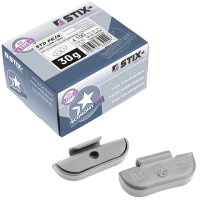 Schlaggewicht Stahl FE/S Grau 30g (100 Stück)