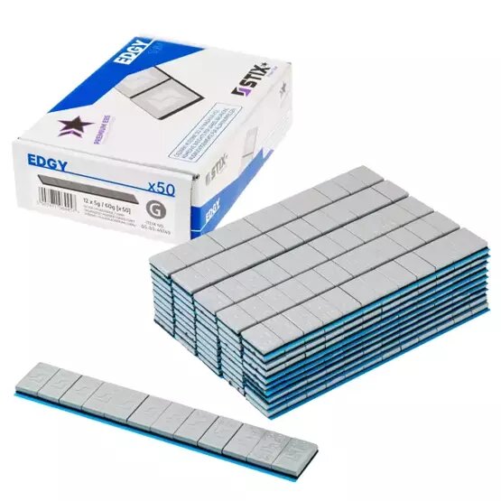 Klebegewicht Riegel grau 12x5g (3kg)
