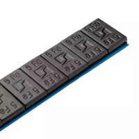 Klebegewicht Riegel schwarz 12x5g (6kg)
