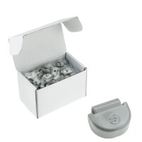 Set Stahl-Schlaggewichte grau 5-25g