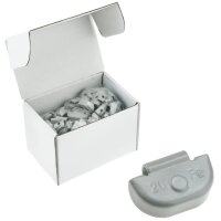 Set Stahl-Schlaggewichte grau 5-25g