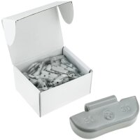 Set Stahl-Schlaggewichte grau 5-25g