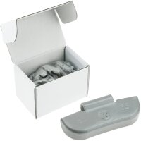 Set Stahl-Schlaggewichte grau 5-25g