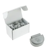 Set Stahlschlaggewichte grau 5-50g