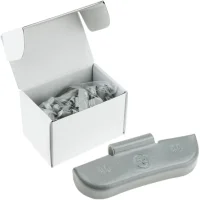 Set Stahlschlaggewichte grau 5-50g