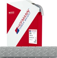 Klebegewichtsrolle Typ 355 5kg 3.8mm x 19mm Silber
