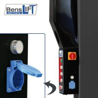 Benslift 2-Säulen-Hebebühne - 3600 kg