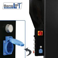 Benslift 2-Säulen-Hebebühne - 5000 kg