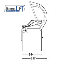 Benslift Reifenwuchtmaschine BL650W