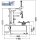 Benslift SEMI AUTOM. mit pneumatischen kippbarem Montagearm & Hilfsmontagearm – BL500T+BL500T-HELP