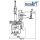 Benslift SEMI AUTOM. mit pneumatischen kippbarem Montagearm & Hilfsmontagearm – BL500T+BL500T-HELP