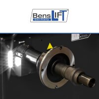Benslift Reifenwuchtmaschine mit autom. pneumatischer Radspannung - BL850W