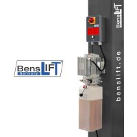 Benslift 1 Säulen Hebebühne 2.5 t Ultraflach -...