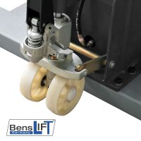Benslift 1 Säulen Hebebühne 2.5 t Ultraflach - Mobil - Portabel - BL 1.25