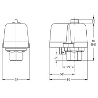 Druckschalter Aircraft CONDOR MDR 2 / 11 bar
