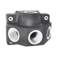 Luftverteilerdose Aircraft  PA 1/2" + 3 x  1/2"