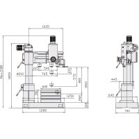 Radialbohrmaschine Optimum OPTIdrill RD 4
