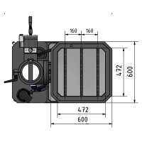 Getriebebohrmaschine Optimum OPTIdrill DH 55V