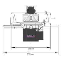 Flächenschleifmaschine Optimum OPTIgrind GT 22