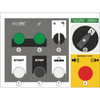 Manuelle Schwenkrahmen-Metallbandsäge Metallkraft  BMBS 230 x 280 H-DG