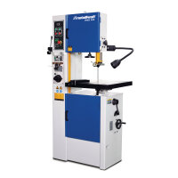 Vertikal-Metallbandsäge Metallkraft VMBS 1610
