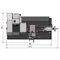 Drehmaschine Optimum OPTIturn TU 2304V