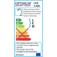 LED-Maschinenlampe Optimum  LED 3-500