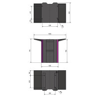 Maschinenunterbau Optimum  MSM 3