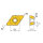 HM-Ersatzwendeplatten Optimum  ISO DCMT11T304