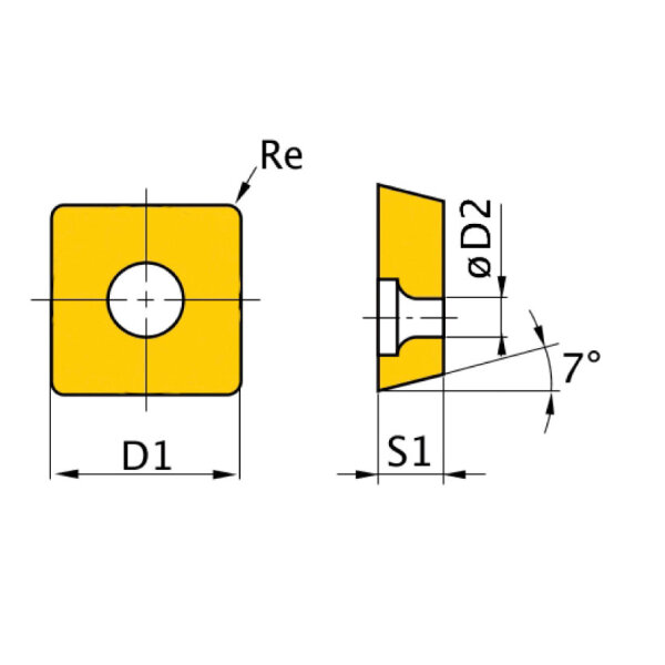 HM-Ersatzwendeplatten Optimum  ISO SNMG150608