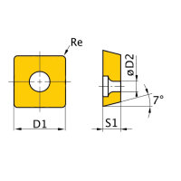 HM-Ersatzwendeplatten Optimum  ISO SNMG150608
