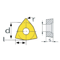 HM-Ersatzwendeplatten Optimum  ISO WCMT050308