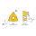 HM-Ersatzwendeplatten Optimum  ISO WCMT050308