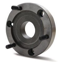 Futterflansch Optimum  Ø 125 mm zylindrisch