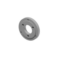 Futterflansch Optimum  Ø 125 mm Kurzkegel