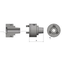 Spannzangenfutter Optimum  5C - Nr. 4