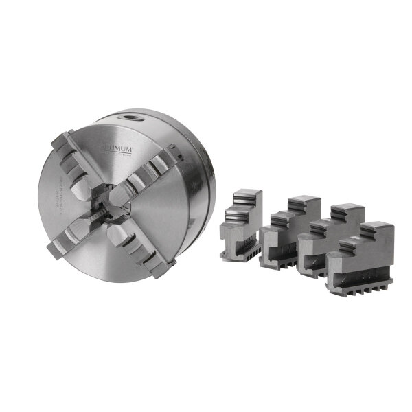 OPTIMUM Vierbacken-Drehfutter Guss Camlock, zentrisch spannend Optimum  Ø 315 mm DIN ISO 702-2 Nr. 8