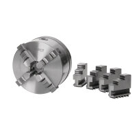 OPTIMUM Vierbacken-Drehfutter Guss Camlock, zentrisch...