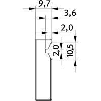 Prismenbacke Optimum  für FMS 125