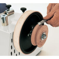 Lederabziehscheibe Holzkraft  Ø 100 mm, profiliert