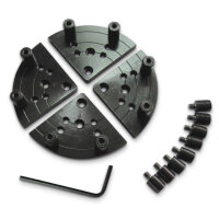 Planscheibe Holzstar  für Vier-Backenfutter Profi-Set