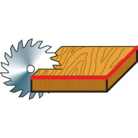 Besäum- und Fertigungsschnitt-Kreissägeblatt Holzkraft  KSB-BF 250/42