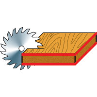 Besäum- und Fertigungsschnitt-Kreissägeblatt Holzkraft  KSB-BF 250/42
