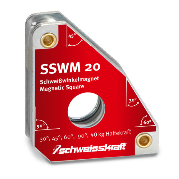 Permanent-Schweißwinkelmagnet Schweisskraft  SSWM 20