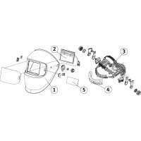 Automatik-Schweißschutzhelm Schweisskraft VarioProtect XL-W TC