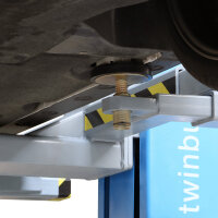1 Säulen Hebebühne 2.5 t Ultraflach - Mobil - Portabel