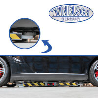 1 Säulen Hebebühne 2.5 t Ultraflach - Mobil - Portabel - GREY-Line