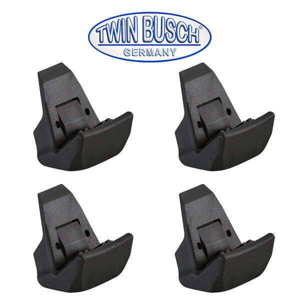Kunststoffspannbackenschutz mit Grip-Clamp (4-er Set) für alle Twin Busch Montagemaschinen (außer TWX-610)