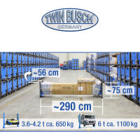 2 Säulen Hebebühne 5.0 t - elektromagnetisch - barrierefrei - HEAVY LINE